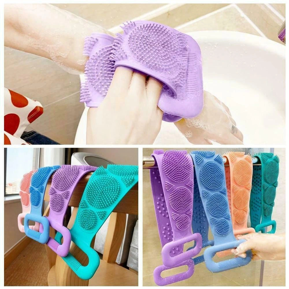 Silicone Bath Body Brush Soft Rubbing