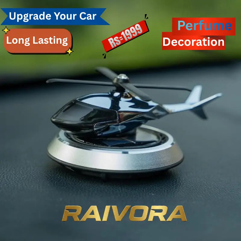 Helicopter Car Dashboard Perfume